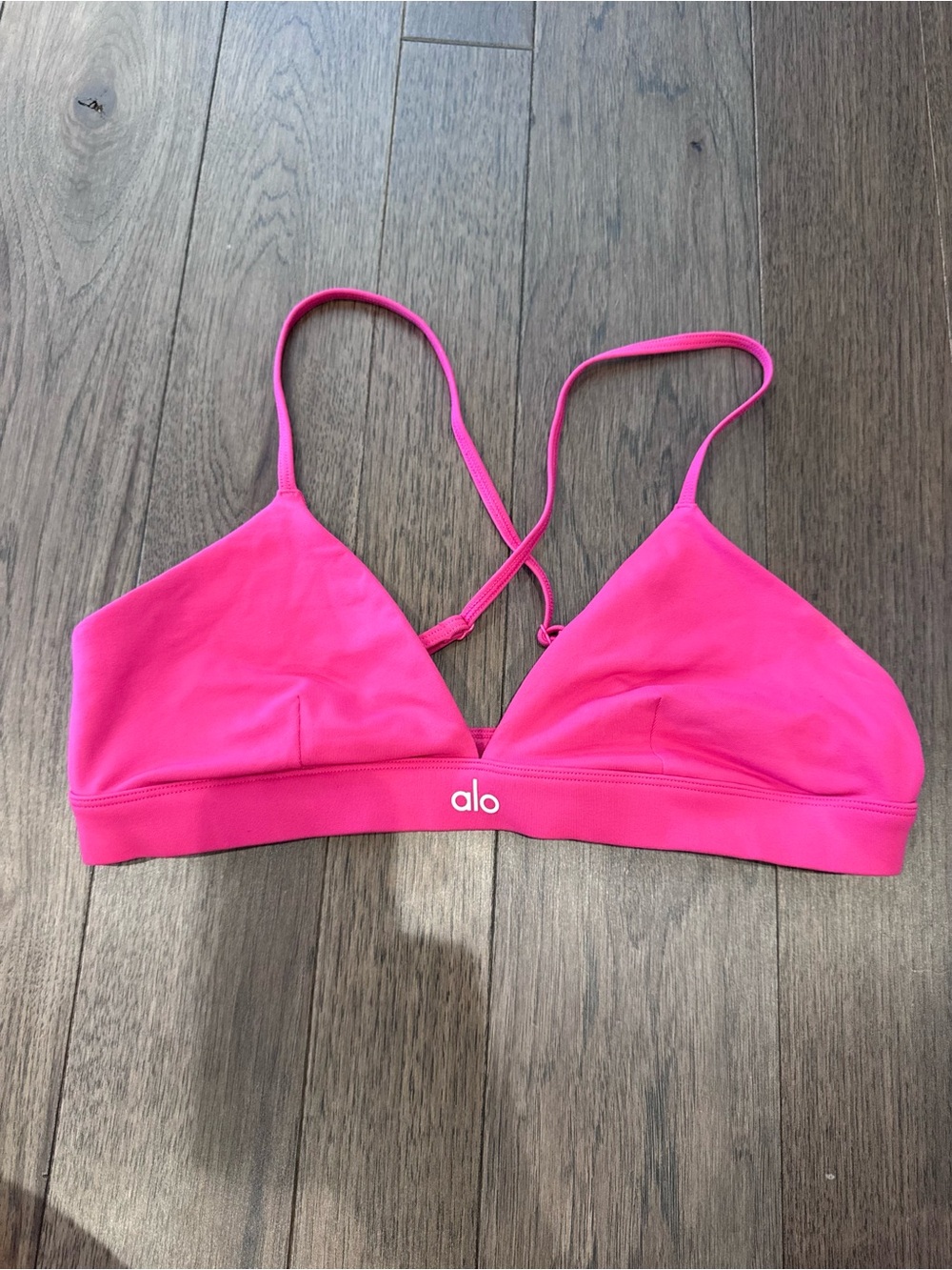 ALO Yoga  Pink Strappy Bralette
